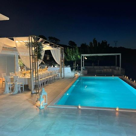 Eva Villas West With Infinity Pool & And Panoramic Sea View Gerani Chanion Eksteriør bilde