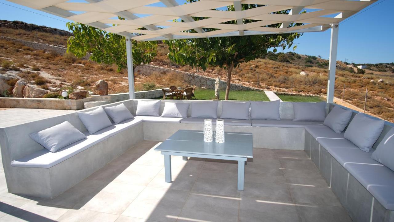 Eva Villas West With Infinity Pool & And Panoramic Sea View Gerani Chanion Eksteriør bilde