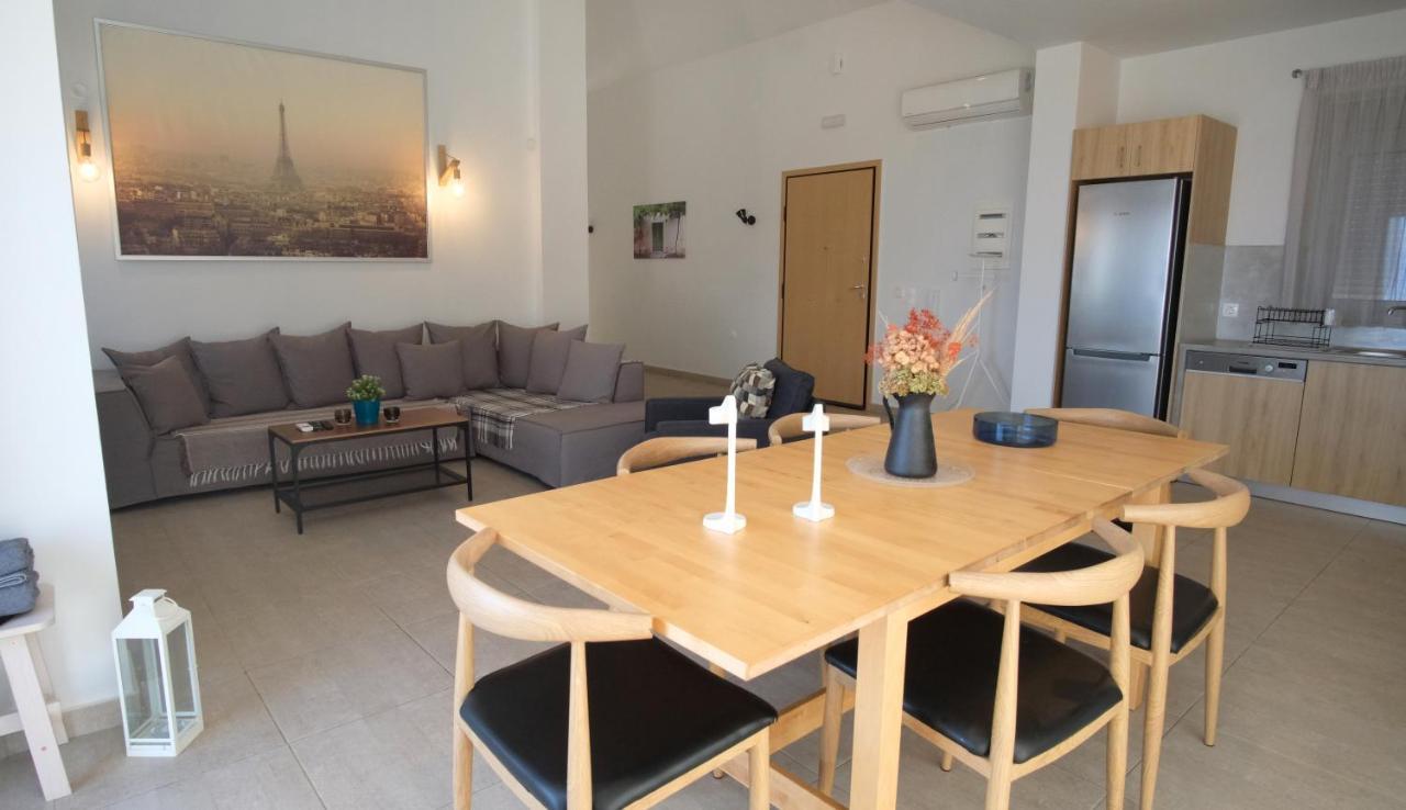 Eva Villas West With Infinity Pool & And Panoramic Sea View Gerani Chanion Eksteriør bilde