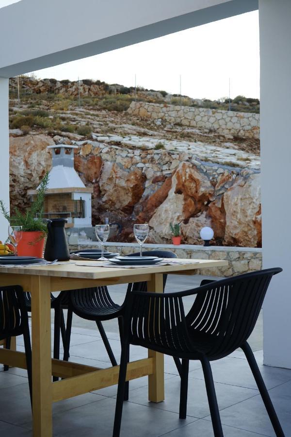 Eva Villas West With Infinity Pool & And Panoramic Sea View Gerani Chanion Eksteriør bilde