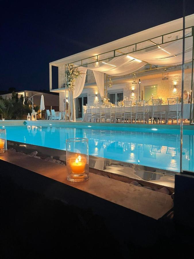 Eva Villas West With Infinity Pool & And Panoramic Sea View Gerani Chanion Eksteriør bilde