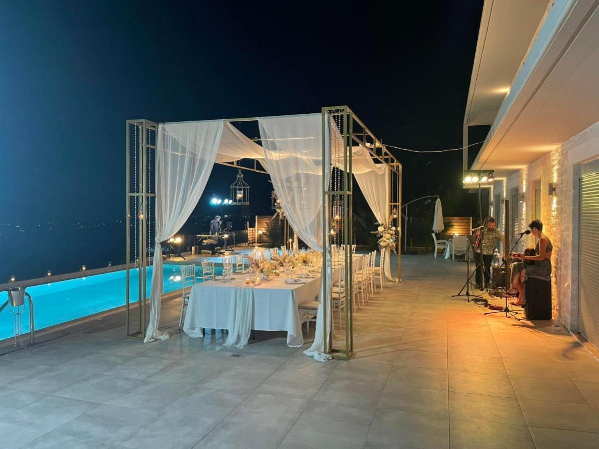 Eva Villas West With Infinity Pool & And Panoramic Sea View Gerani Chanion Eksteriør bilde