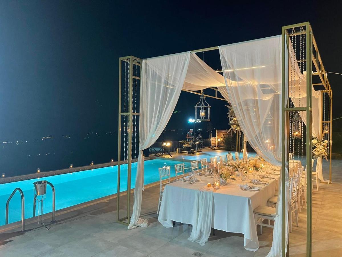 Eva Villas West With Infinity Pool & And Panoramic Sea View Gerani Chanion Eksteriør bilde